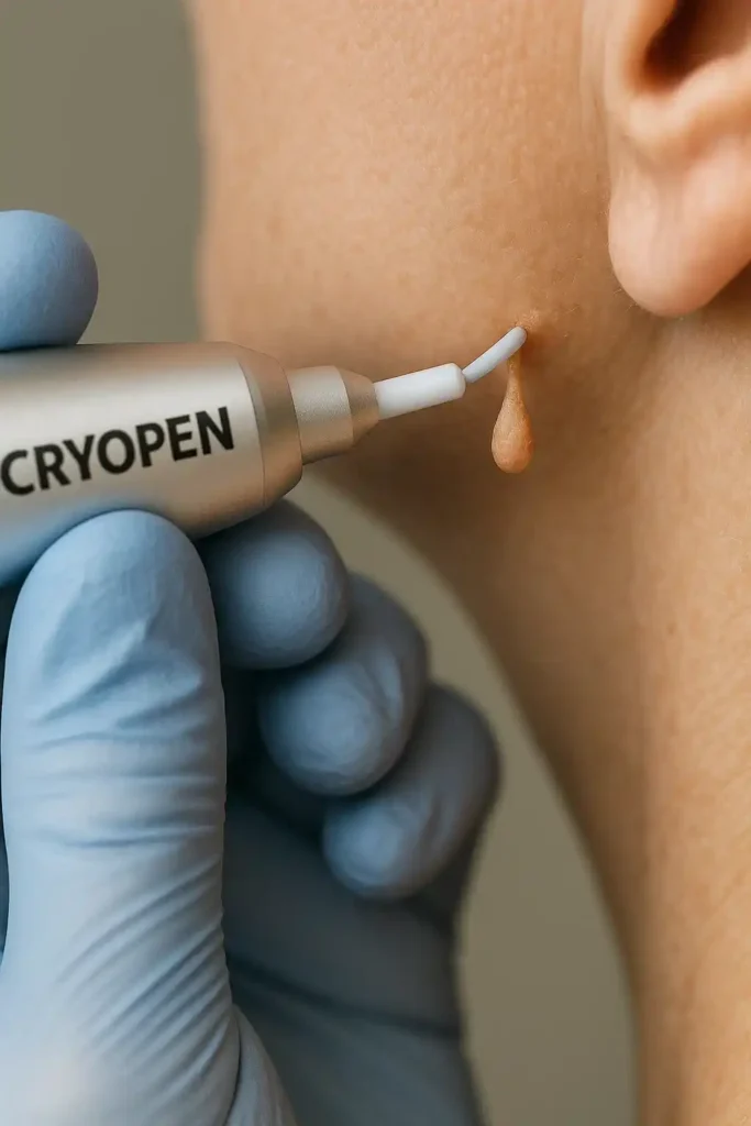 Cryopen for skin tags removal Bridgnorth speak to our team today!