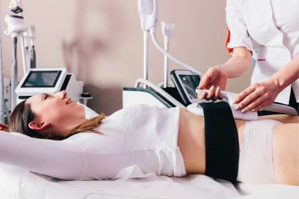 woman having body sculpting to help improve her body image and her mental health Bridgnorth